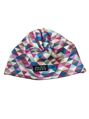 Skida Girls Multicolor Geometric Beanie